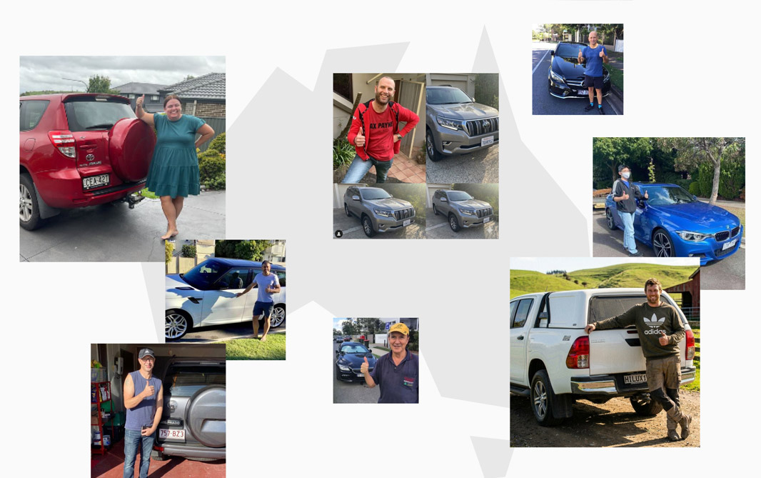 CarBuyers customer reviews collage