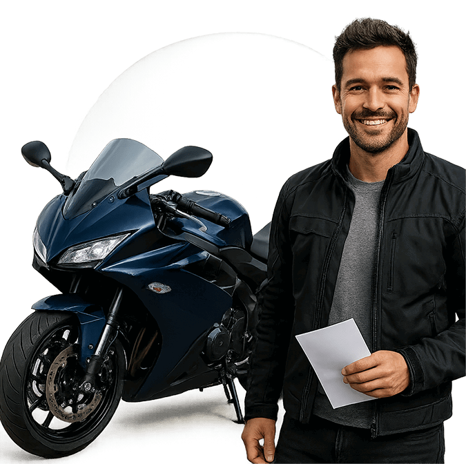 Motorbike buyer banner